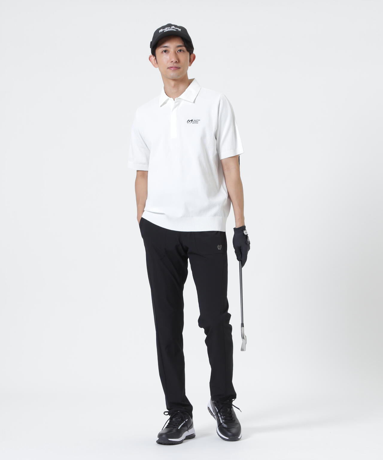 布帛衿ポロニット (MENS)