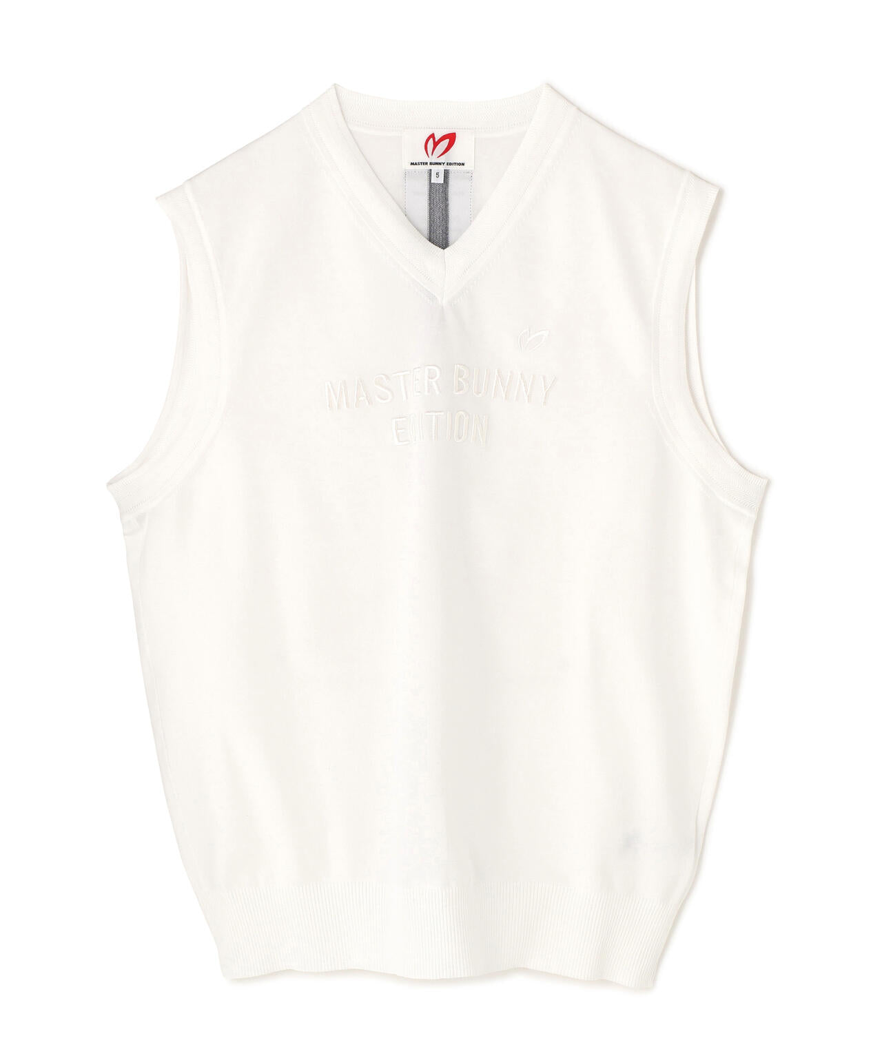 Vネックニットベスト (MENS)