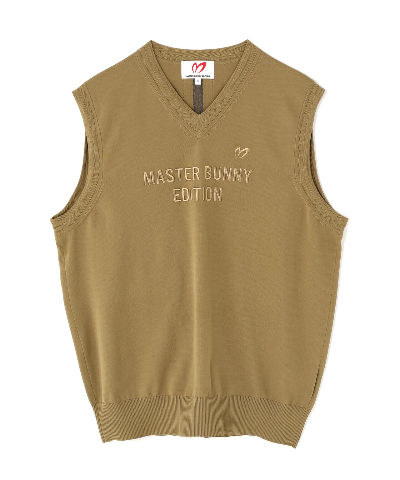 Vネックニットベスト (MENS)