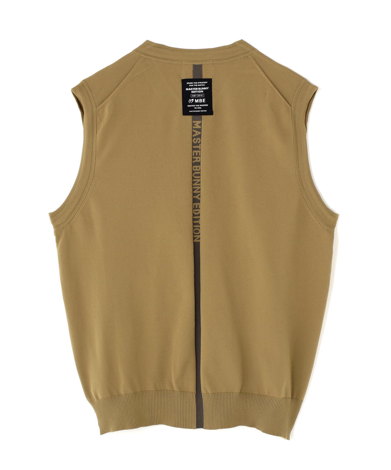 Vネックニットベスト (MENS)