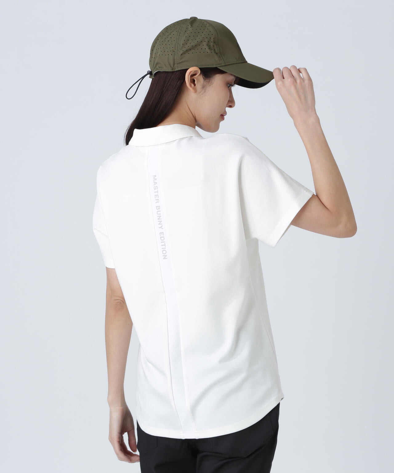 Ry/Nyスムース半袖ポロシャツ