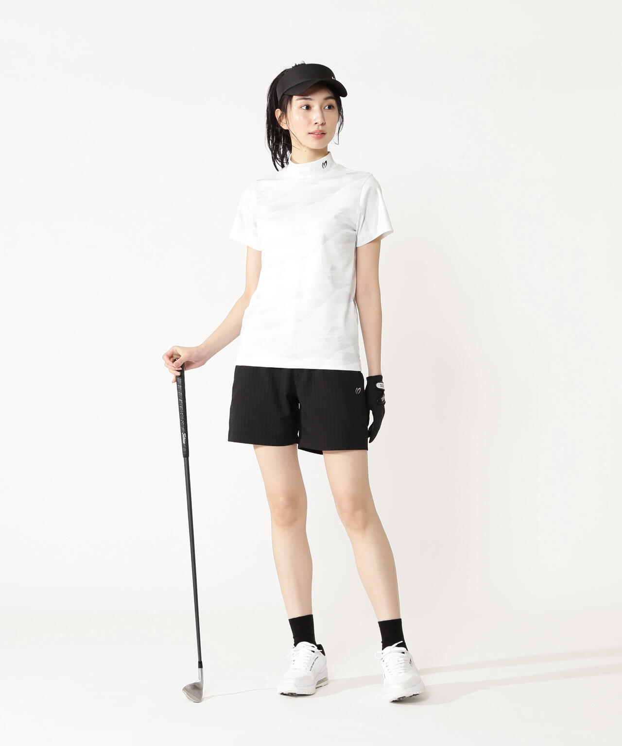 ジオメトリックジャガードショートパンツ