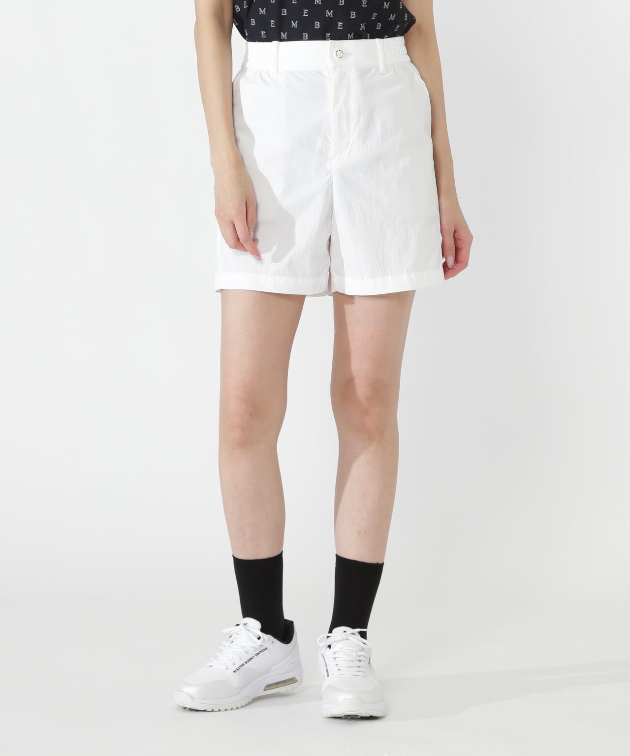 ナイロンストレッチショートパンツ