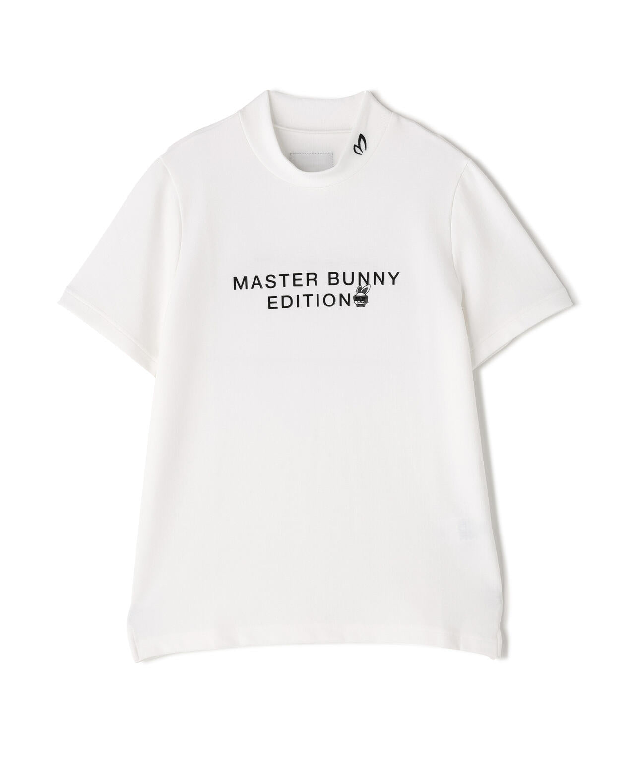 【SWAGGY BUNNY】ナイロンスムース半袖ハイネックカットソー