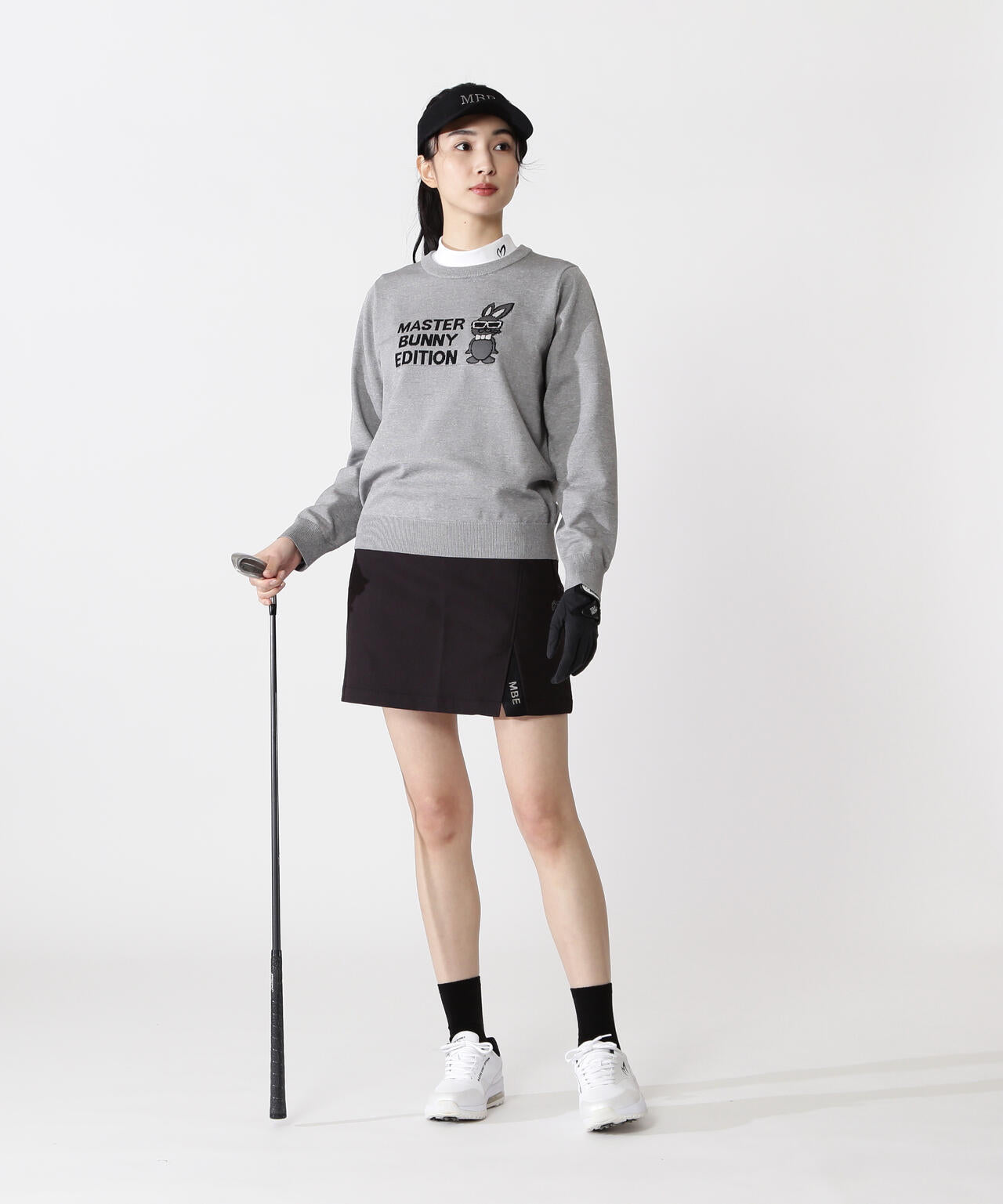 【SWAGGY BUNNY】クルーネックニットプルオーバー