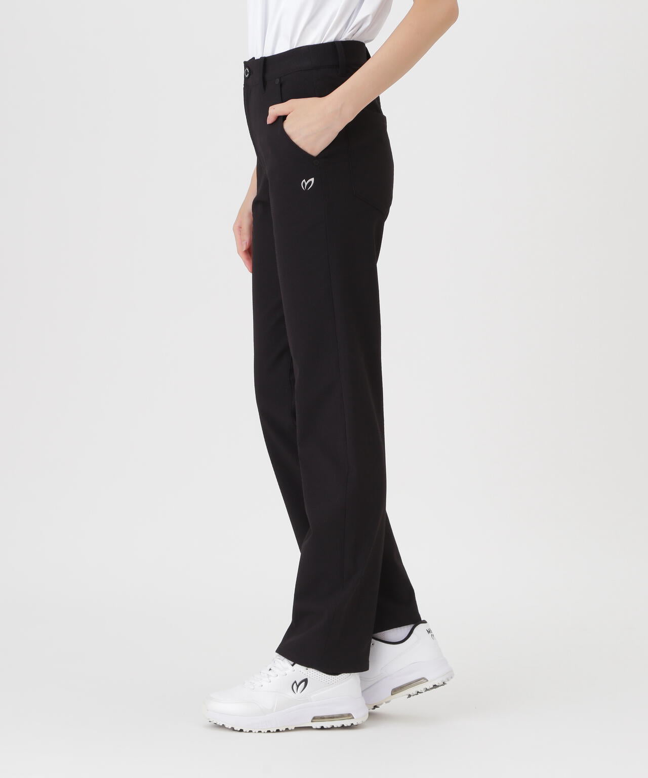 ナイロンドビーストレッチ5ポケットパンツ (WOMENS)