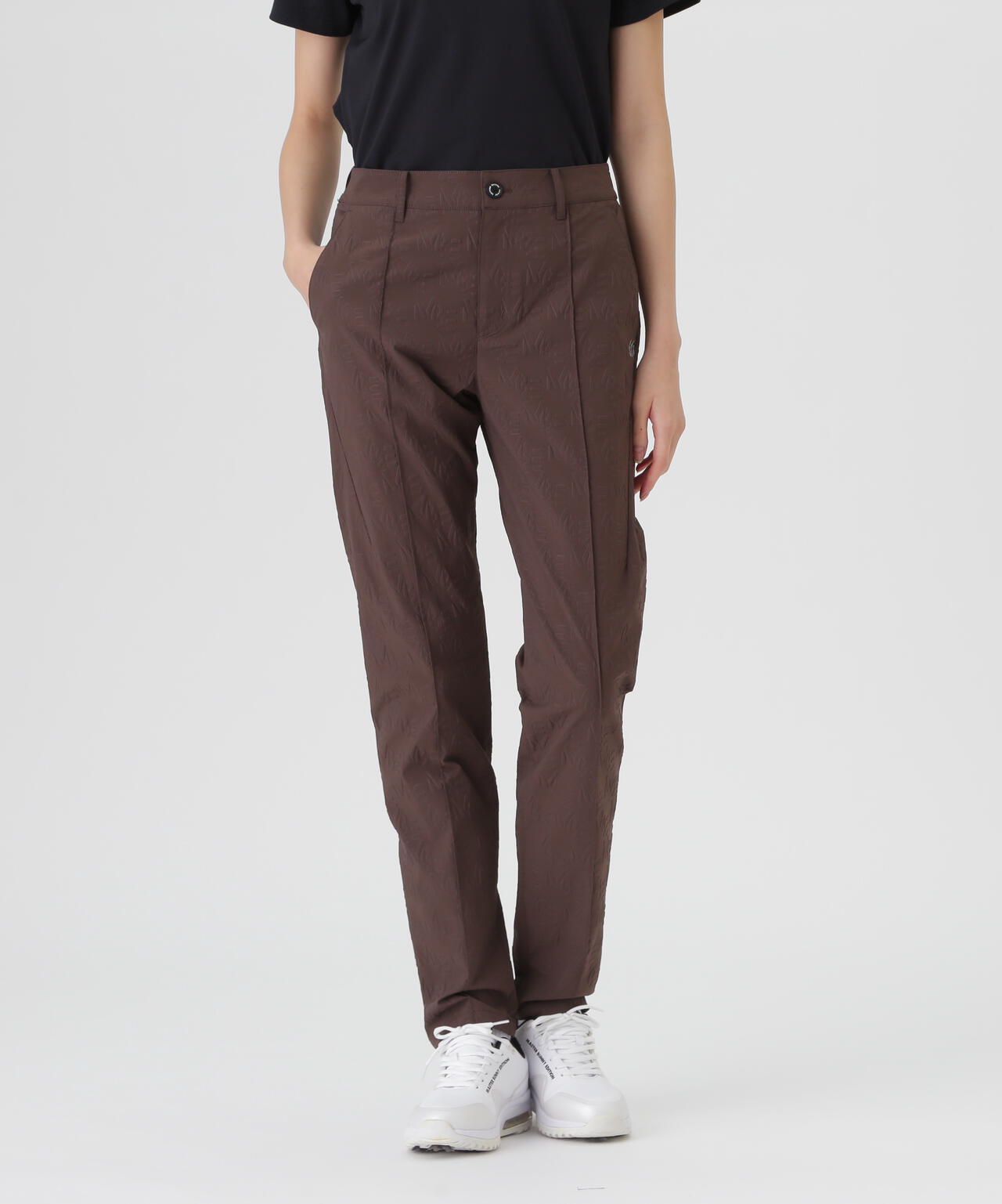 MBEエンボス柄パンツ (WOMENS)