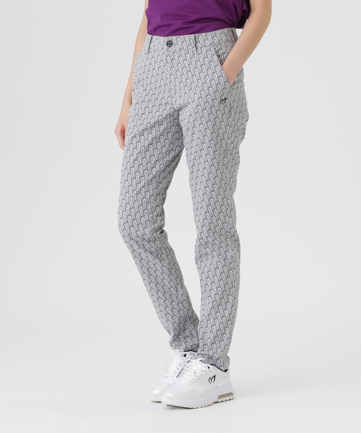 MBEジオメトリックジャガードパンツ (WOMENS)