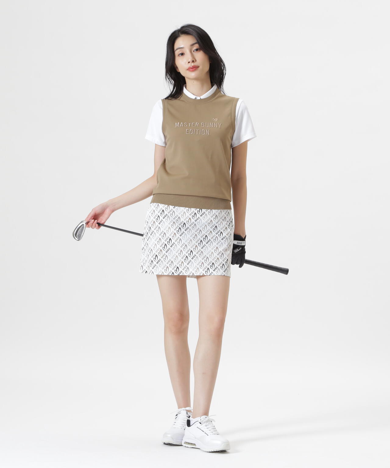 Mマークプリントスカート (WOMENS)