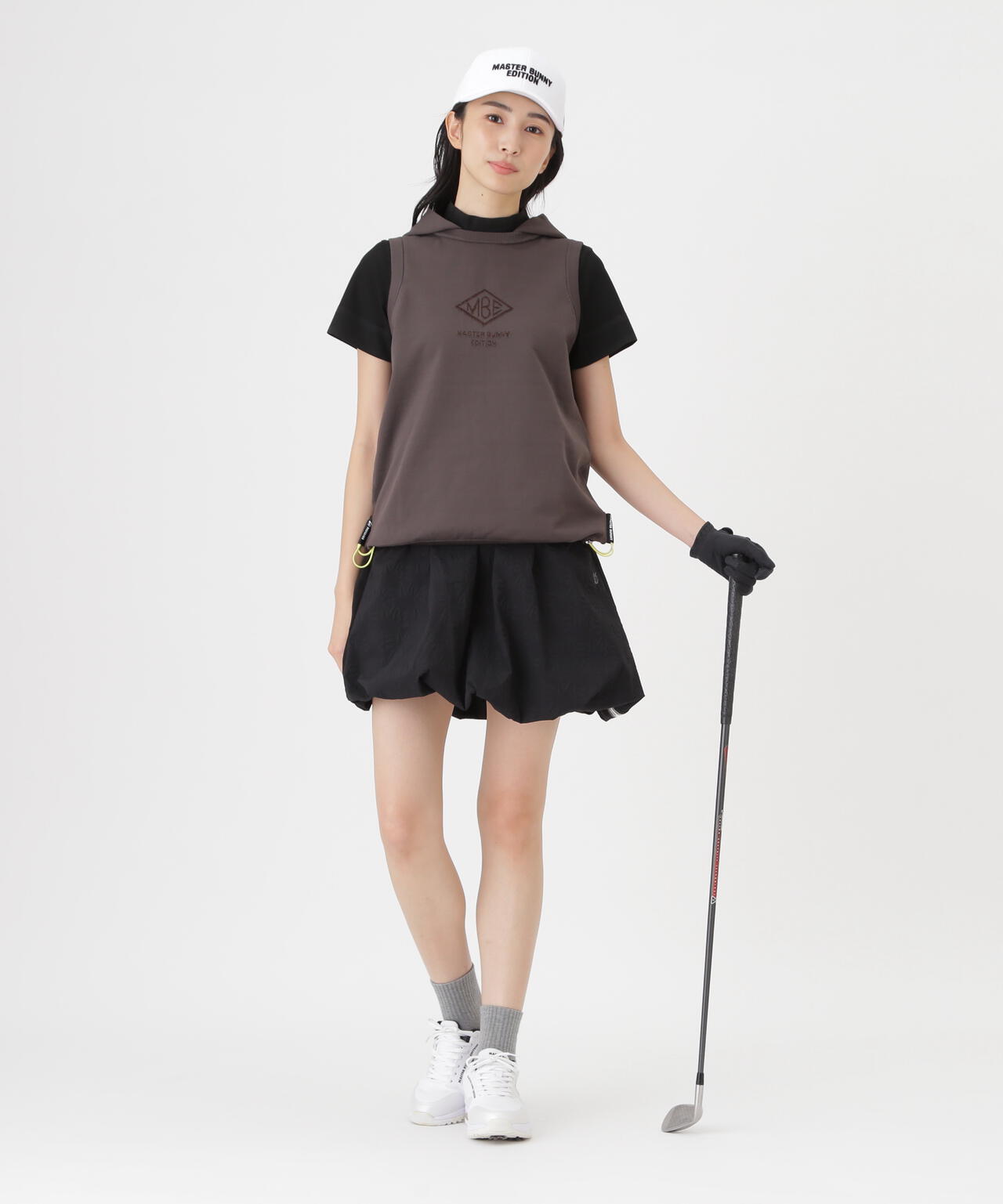 MBEエンボス柄スカート (WOMENS)