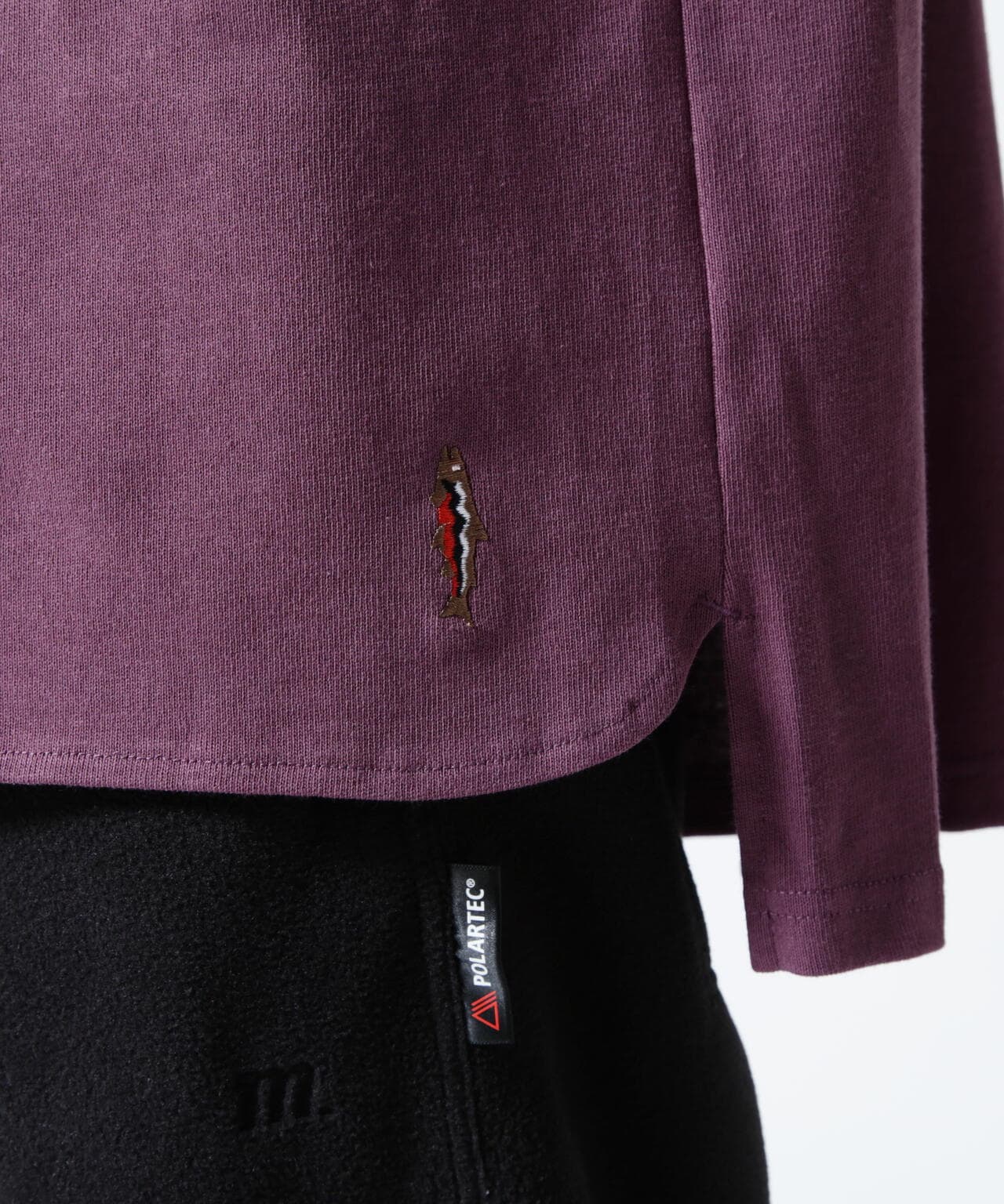 MANASTASH/マナスタッシュ　MS TUCK LONG SLEEVE TEE　タックロングスリーブティー