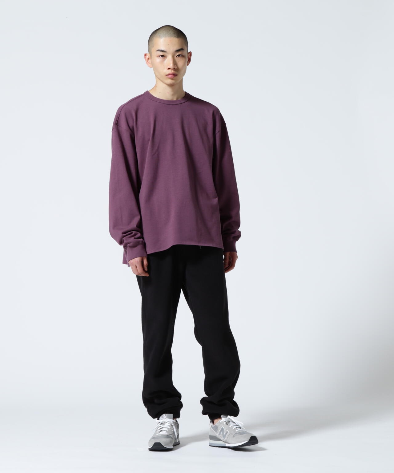 MANASTASH/マナスタッシュ　MS TUCK LONG SLEEVE TEE　タックロングスリーブティー
