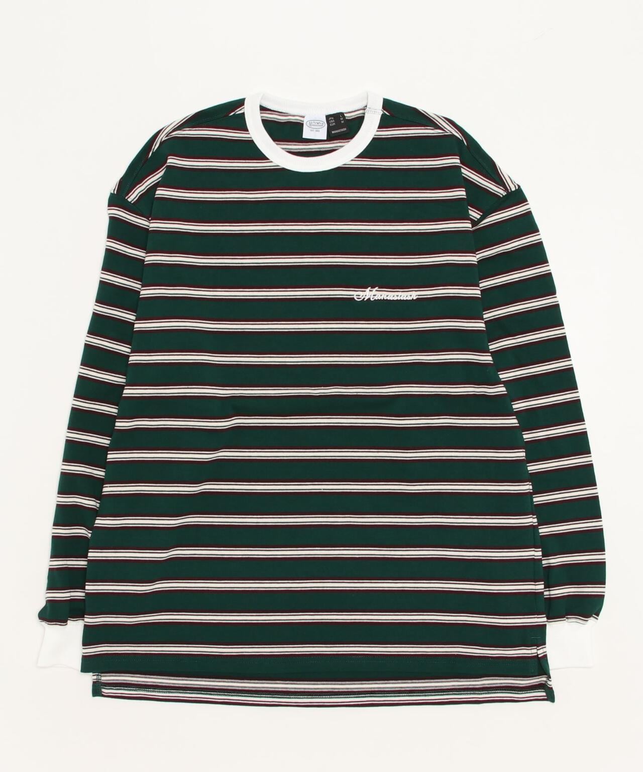 MANASTASH/マナスタッシュ　CLASSIC BORDER TEE クラシックボーダーティー