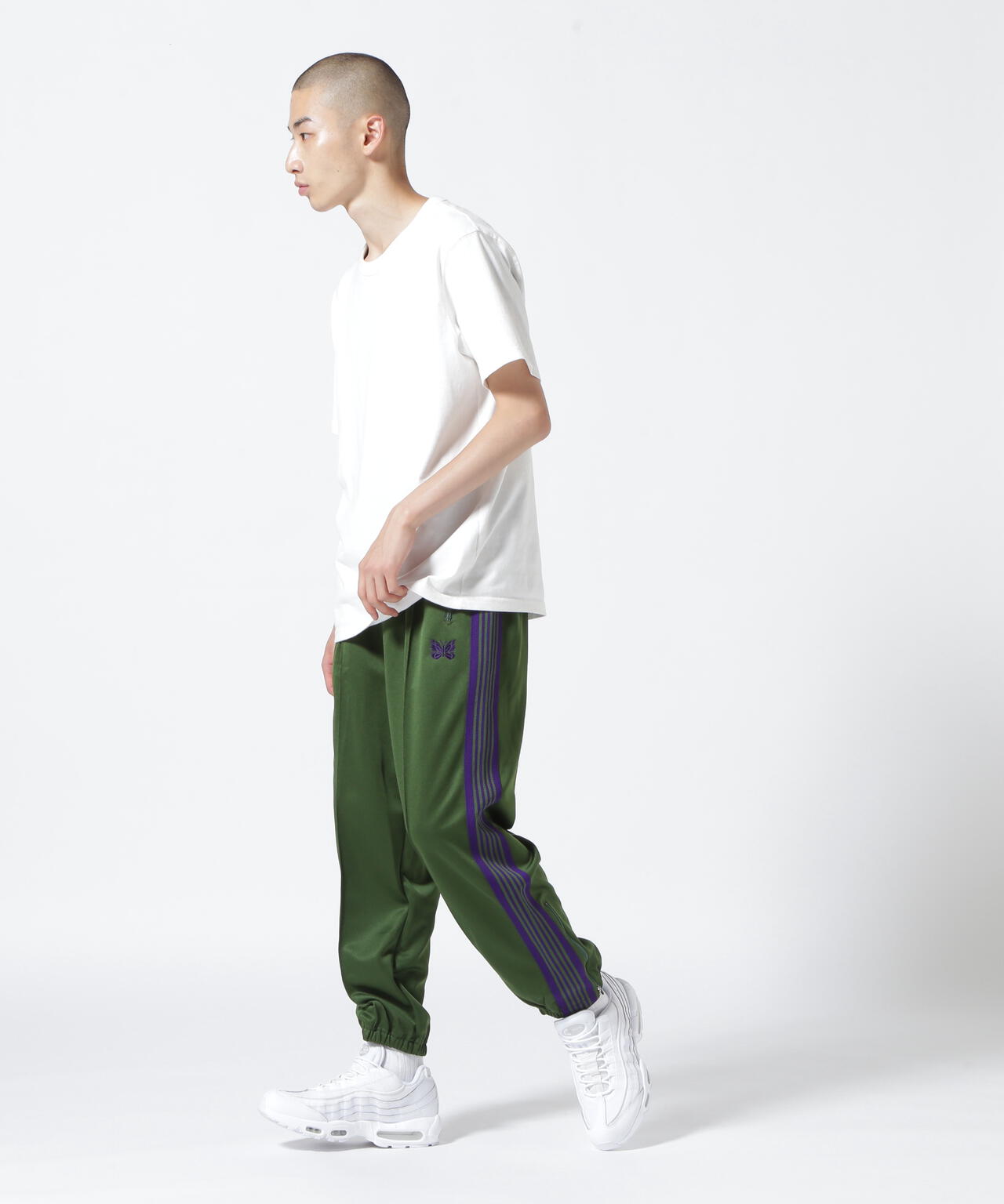Needles/ニードルズ　Zipped Track Pant - Poly Smooth