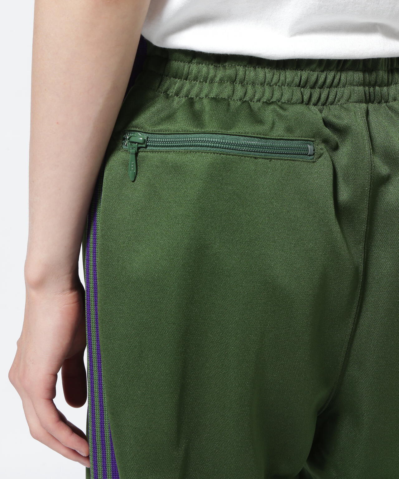 Needles/ニードルズ　Zipped Track Pant - Poly Smooth