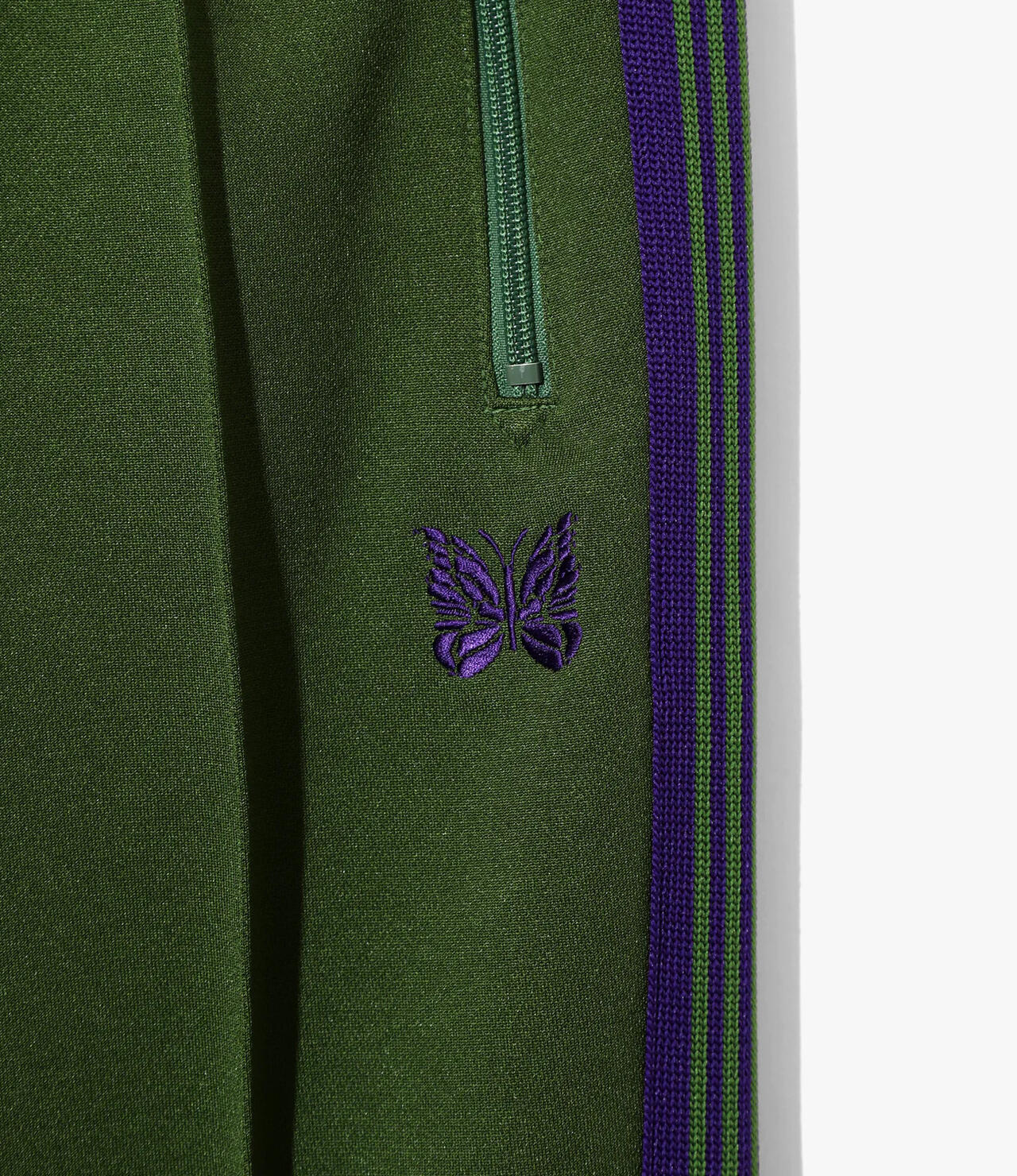 Needles/ニードルズ　Zipped Track Pant - Poly Smooth