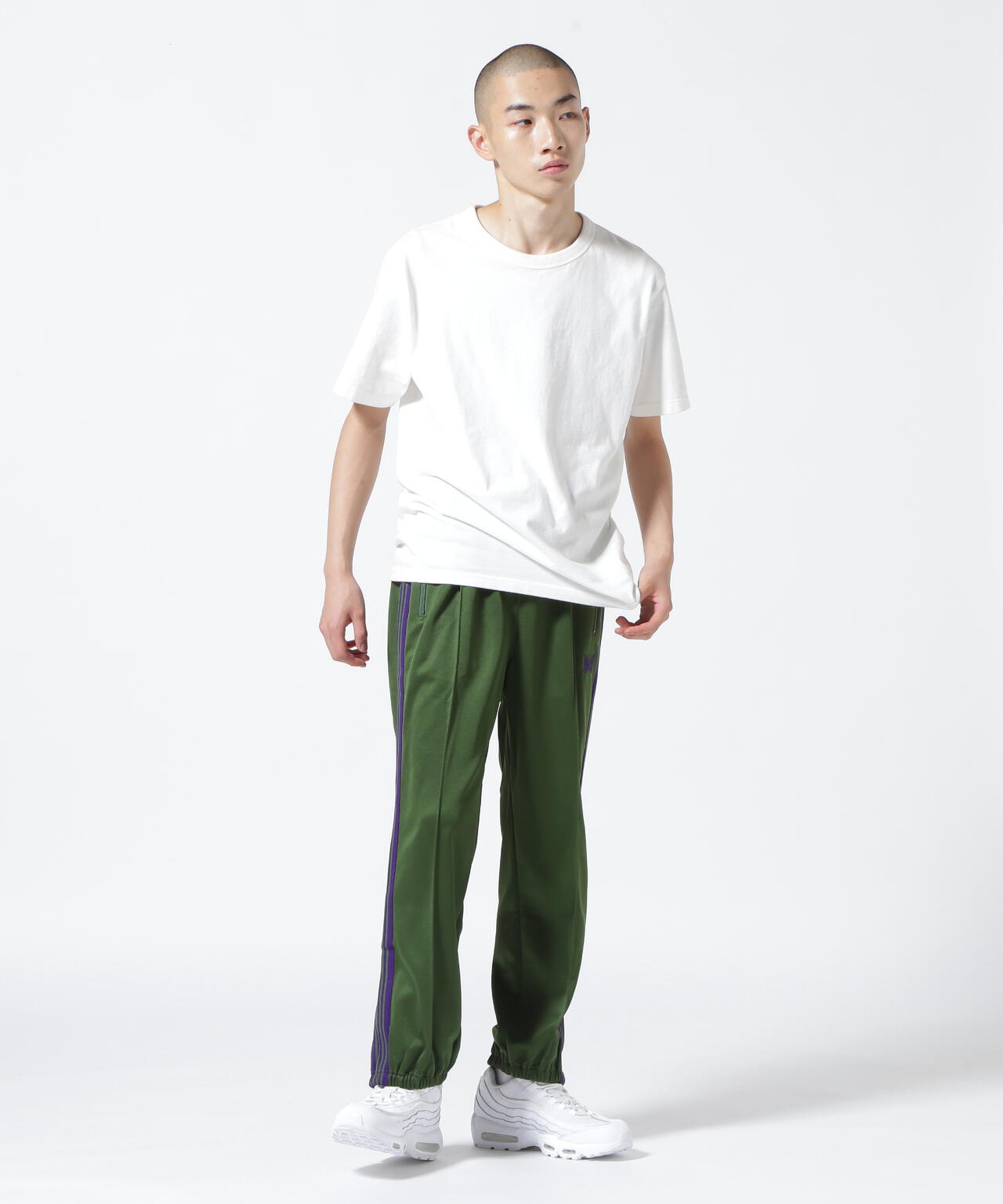 Needles/ニードルズ　Zipped Track Pant - Poly Smooth