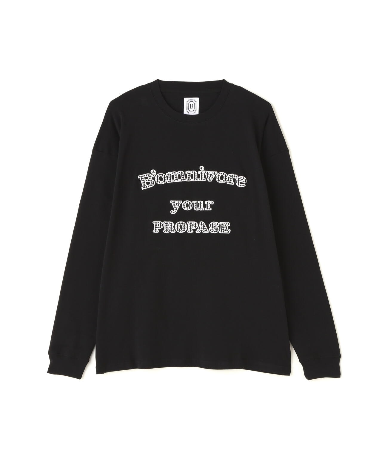 B omnivore/ビーオムニボー propase L/S Tee