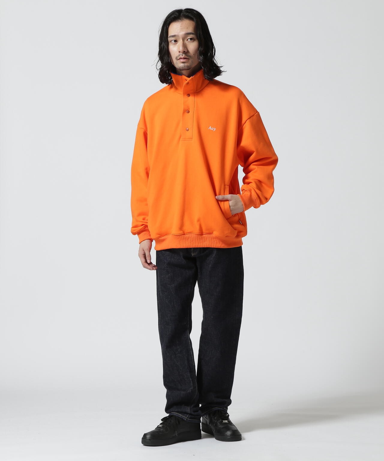 Acy /エーシー　HI NECK SWEAT