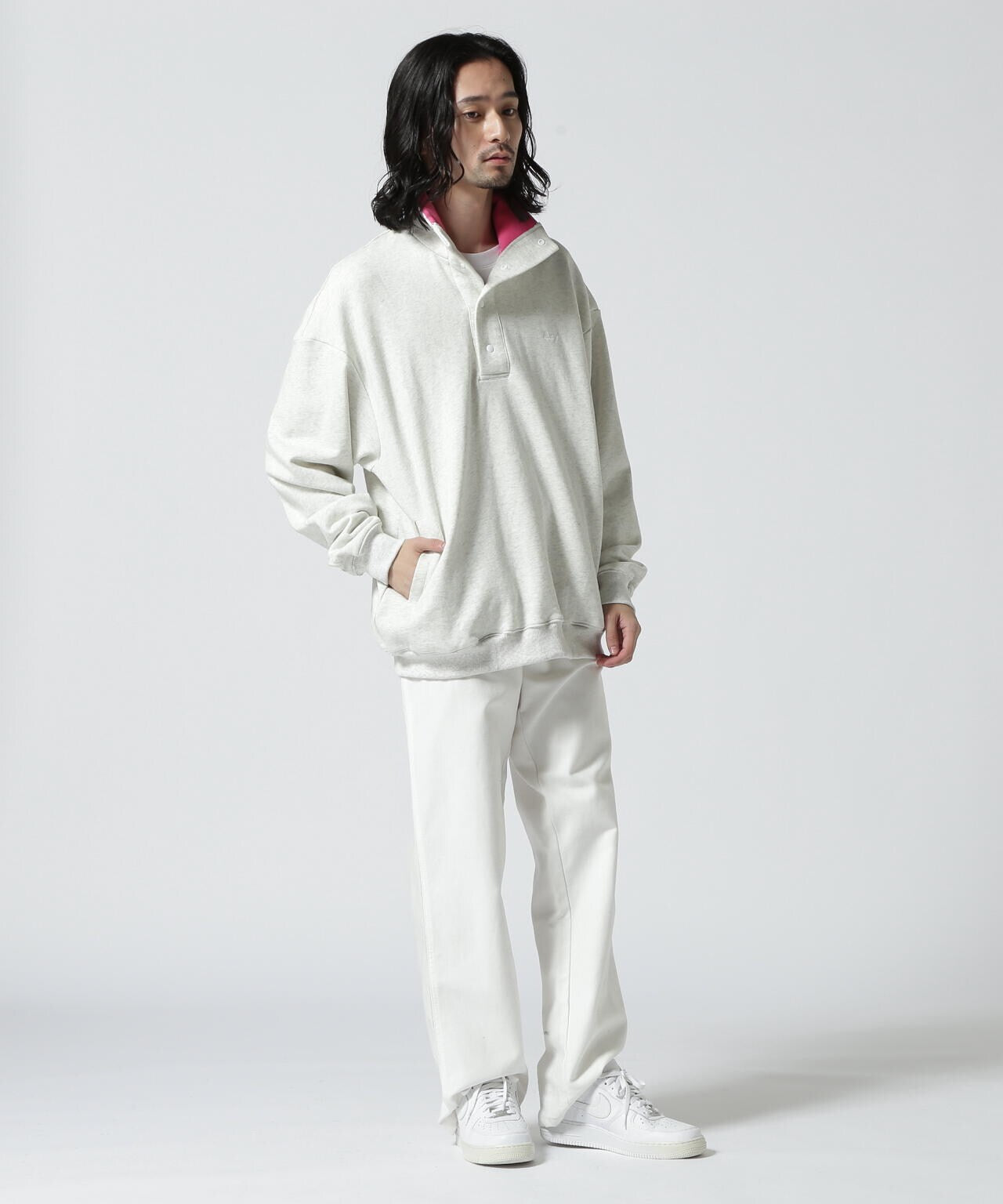 Acy /エーシー　HI NECK SWEAT