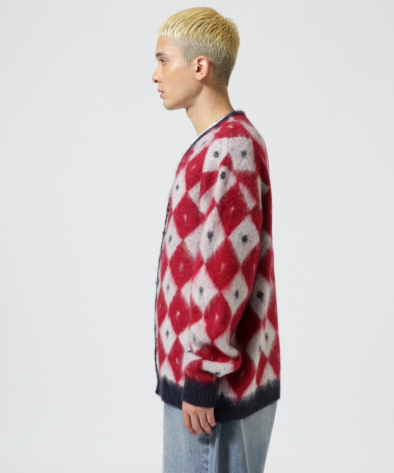 Needles/ニードルズ　Mohair Cardigan - Diamond