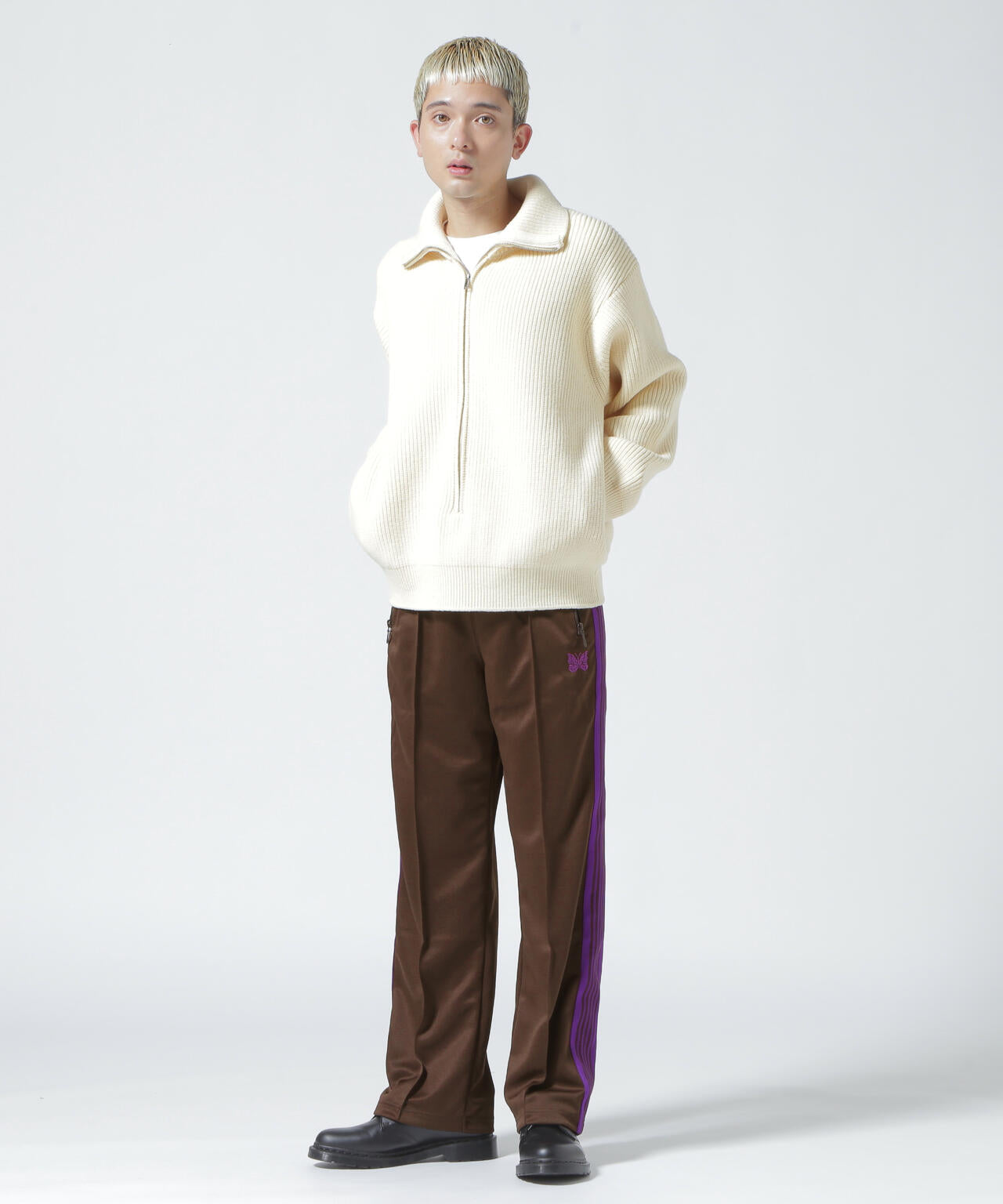 Needles/ニードルズ  別注TRACK PANT - POLY SMOOTH