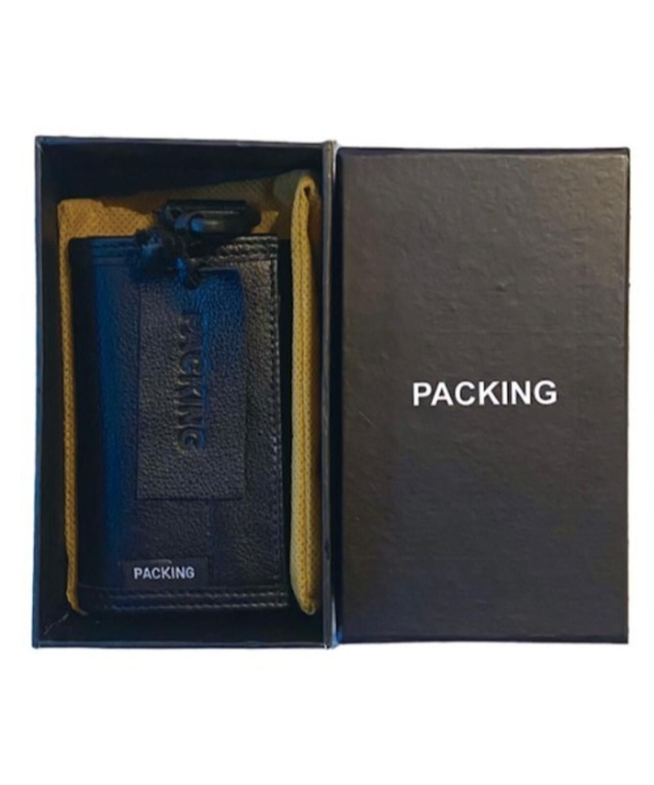 PACKING/パッキング　LEATHER COMPACT WALLET PA-028