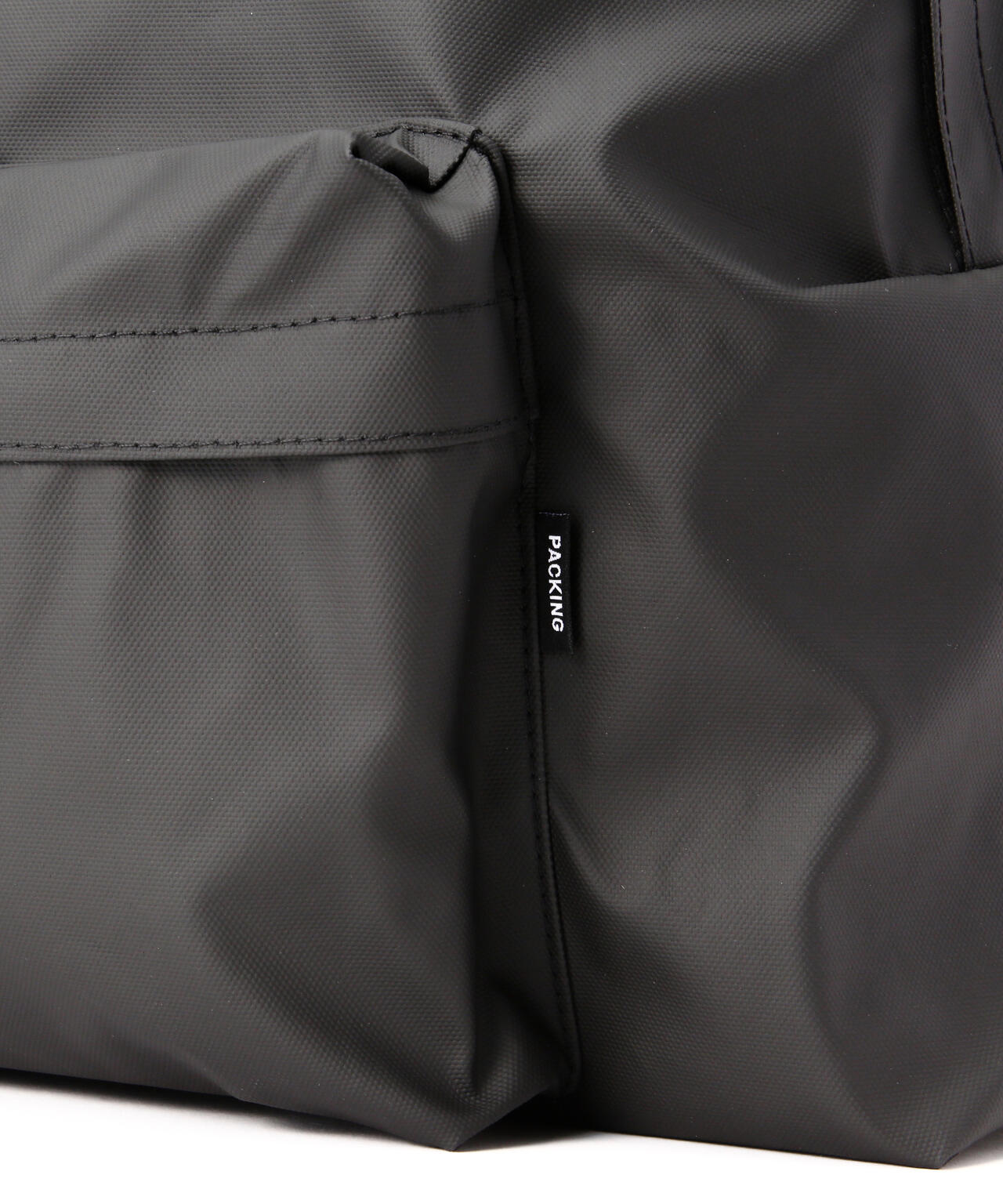 PACKING/パッキング BACKPACK MAT BLACK PA-001