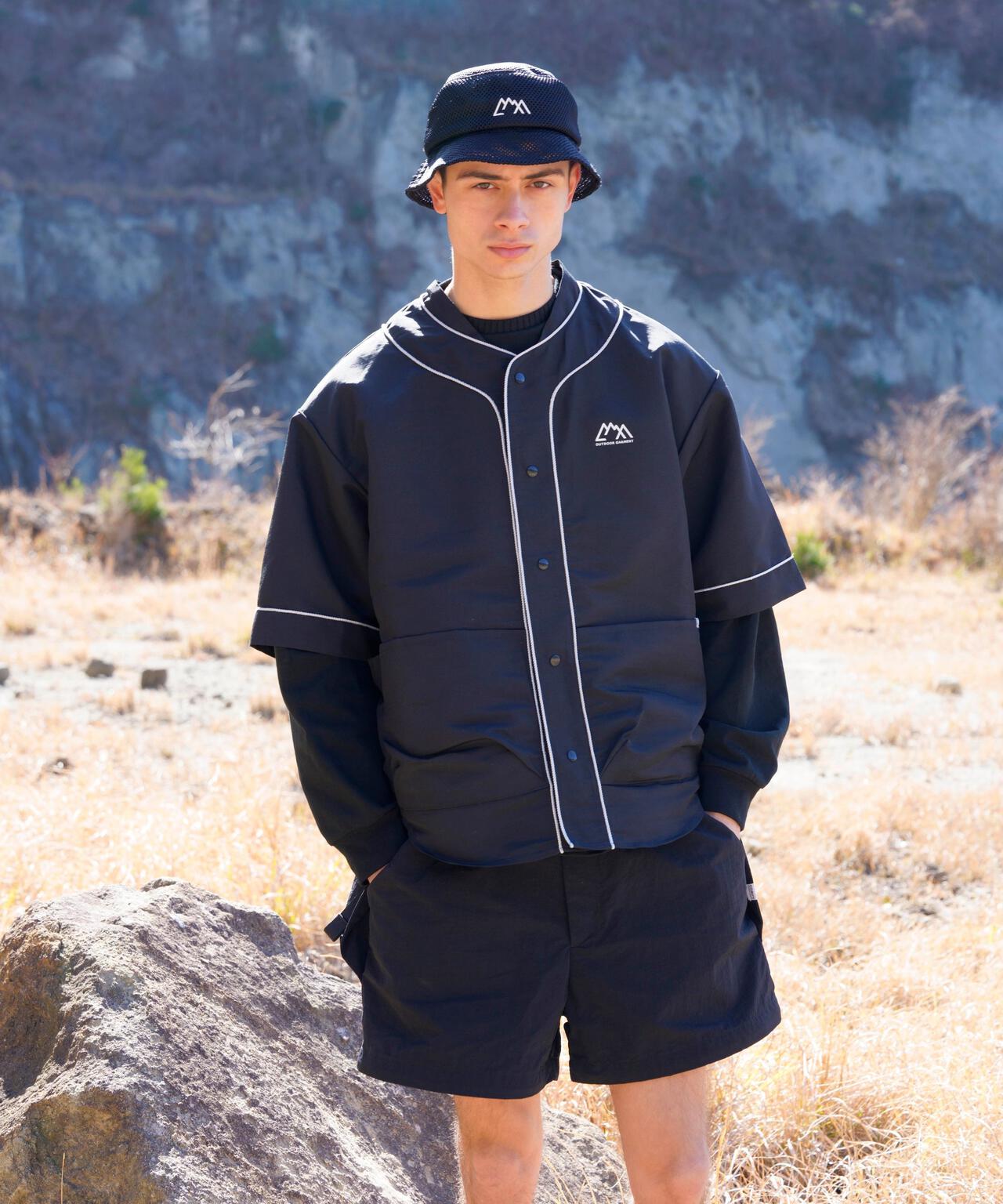 CMF OUTDOOR GARMENT  別注MILITARY BB SS SHIRT