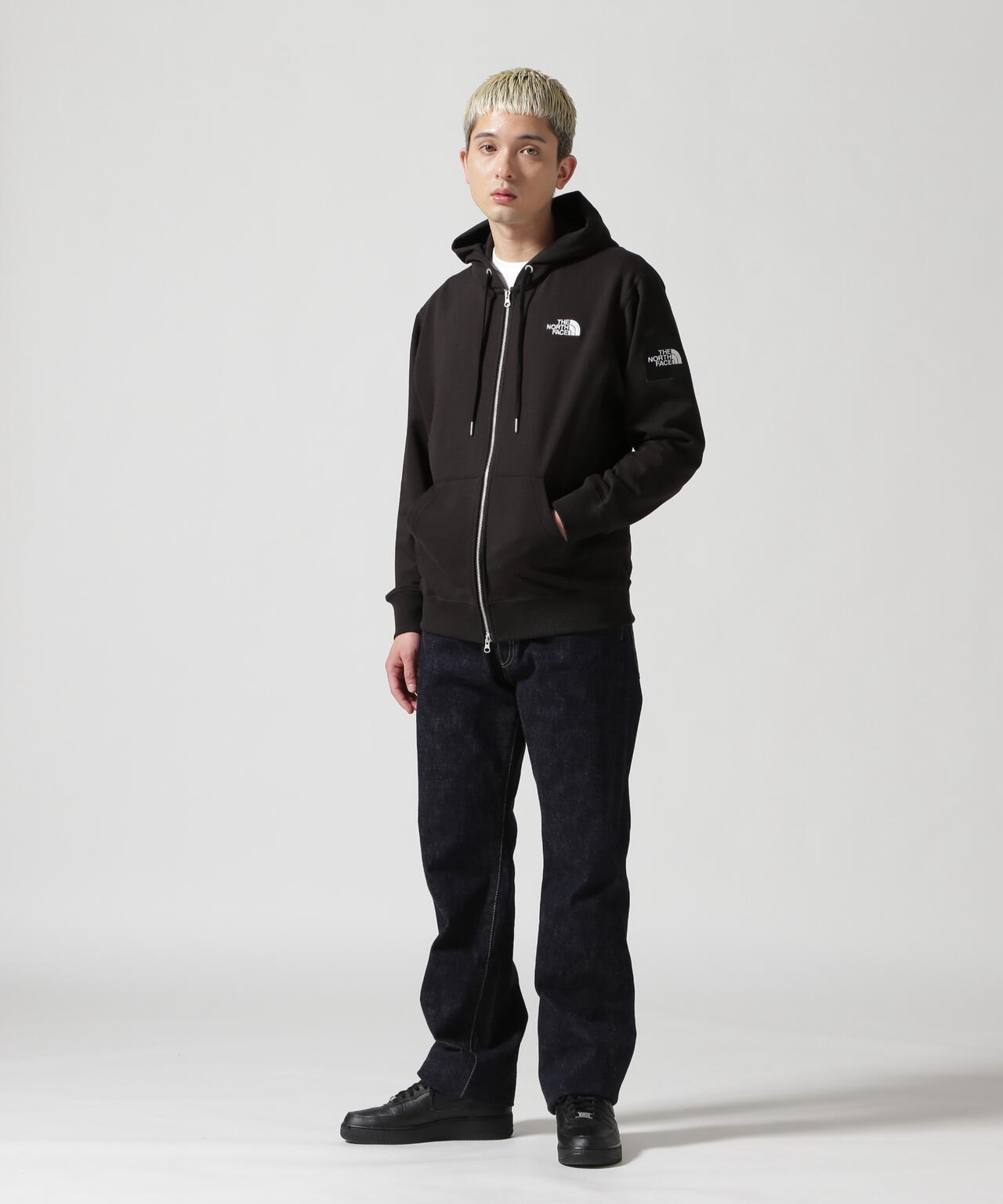 THE NORTH FACE/ザ・ノース・フェイス　Square Logo Full Zip
