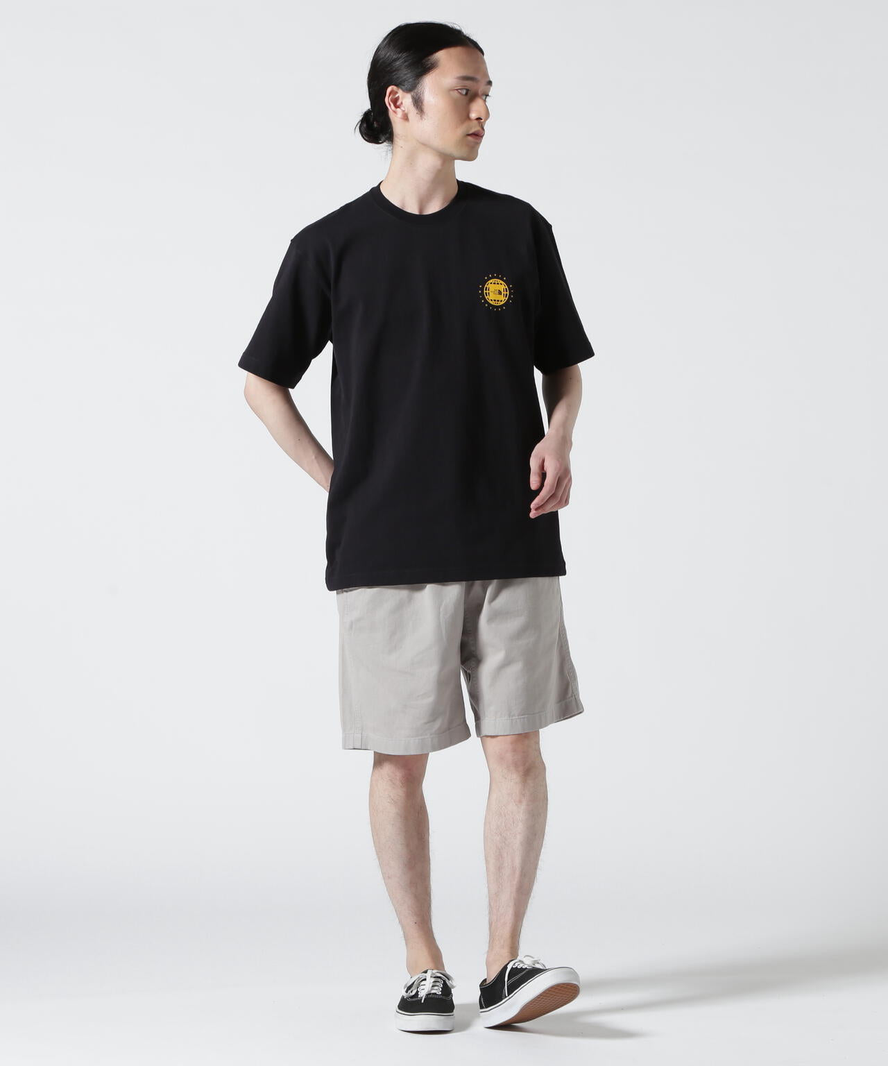 THE NORTH FACE/ザ・ノース・フェイス S/S GEO Square Logo Tee