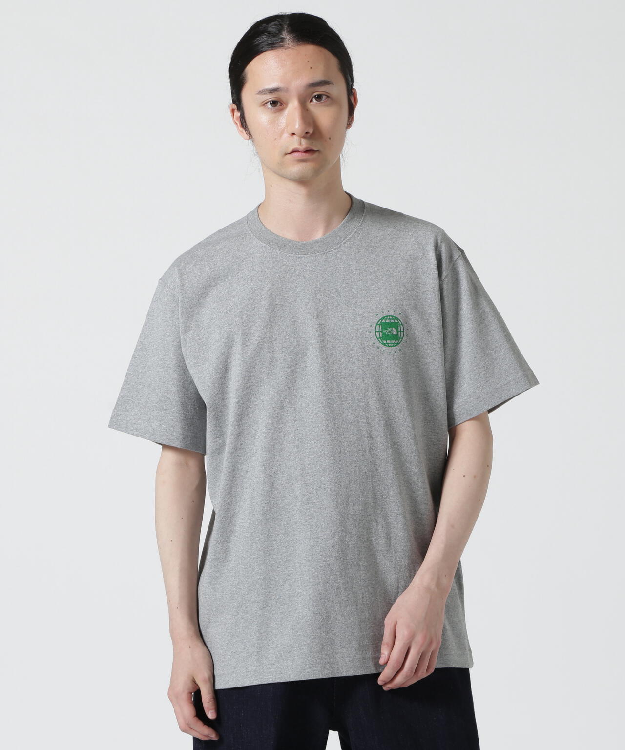 THE NORTH FACE/ザ・ノース・フェイス S/S GEO Square Logo Tee