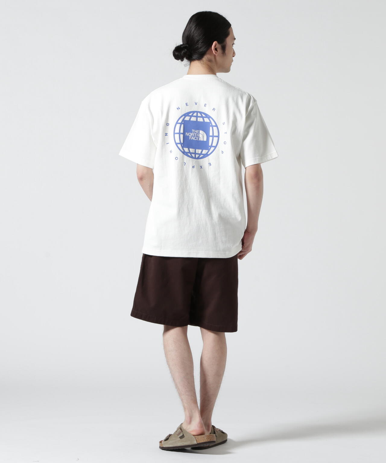 THE NORTH FACE/ザ・ノース・フェイス S/S GEO Square Logo Tee