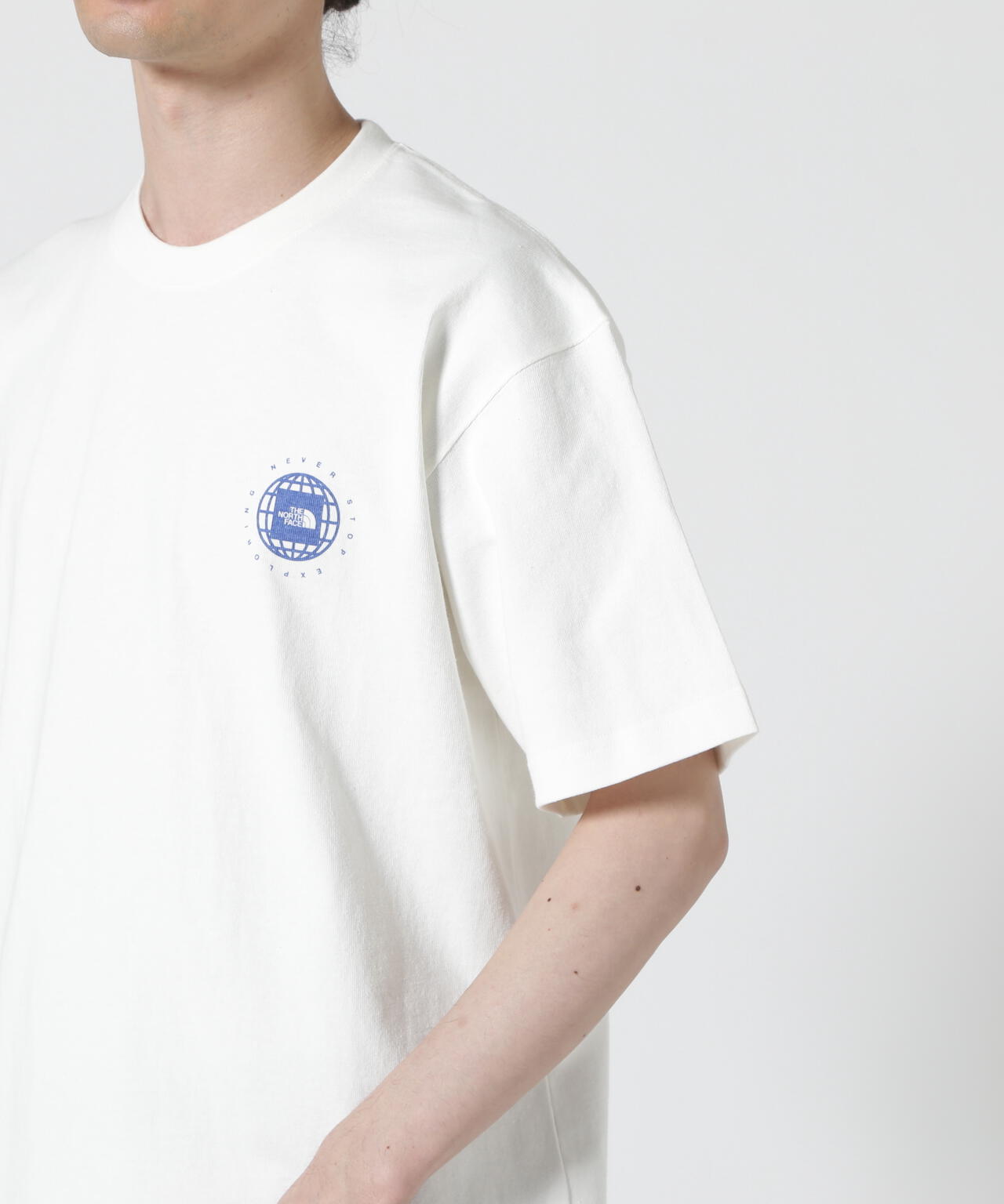 THE NORTH FACE/ザ・ノース・フェイス S/S GEO Square Logo Tee
