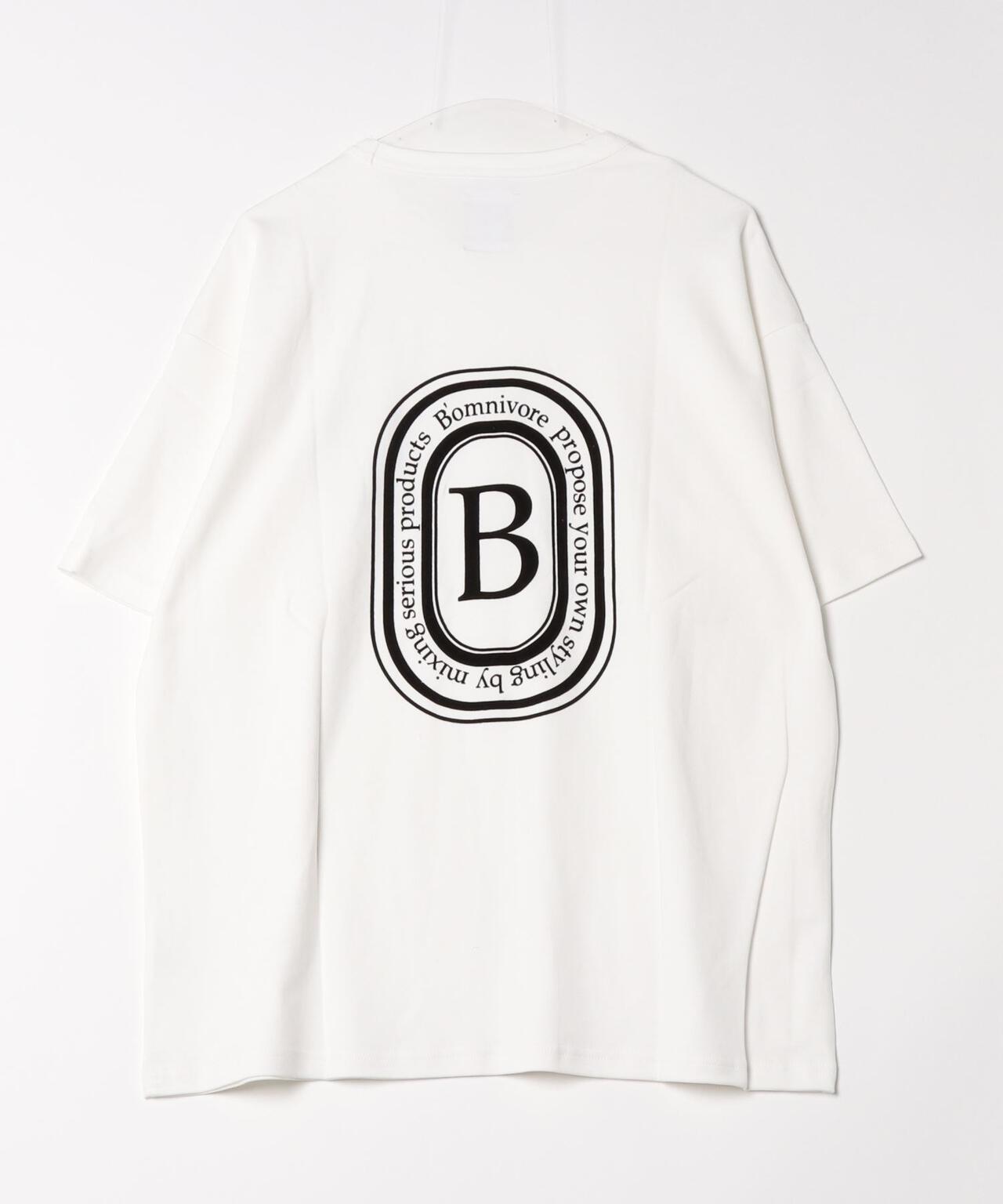B omnivore/ビーオムニボー  LOGO S/S Tee