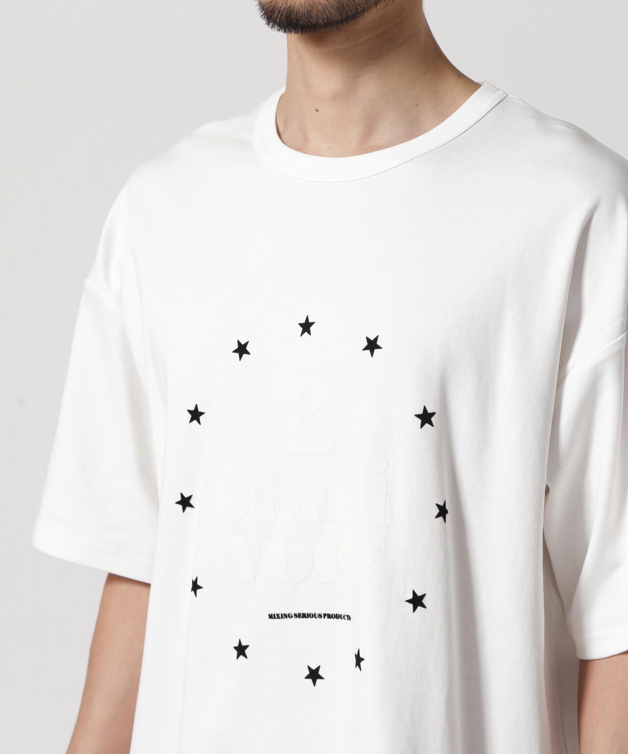 B omnivore/ビーオムニボー  STAR S/S Tee