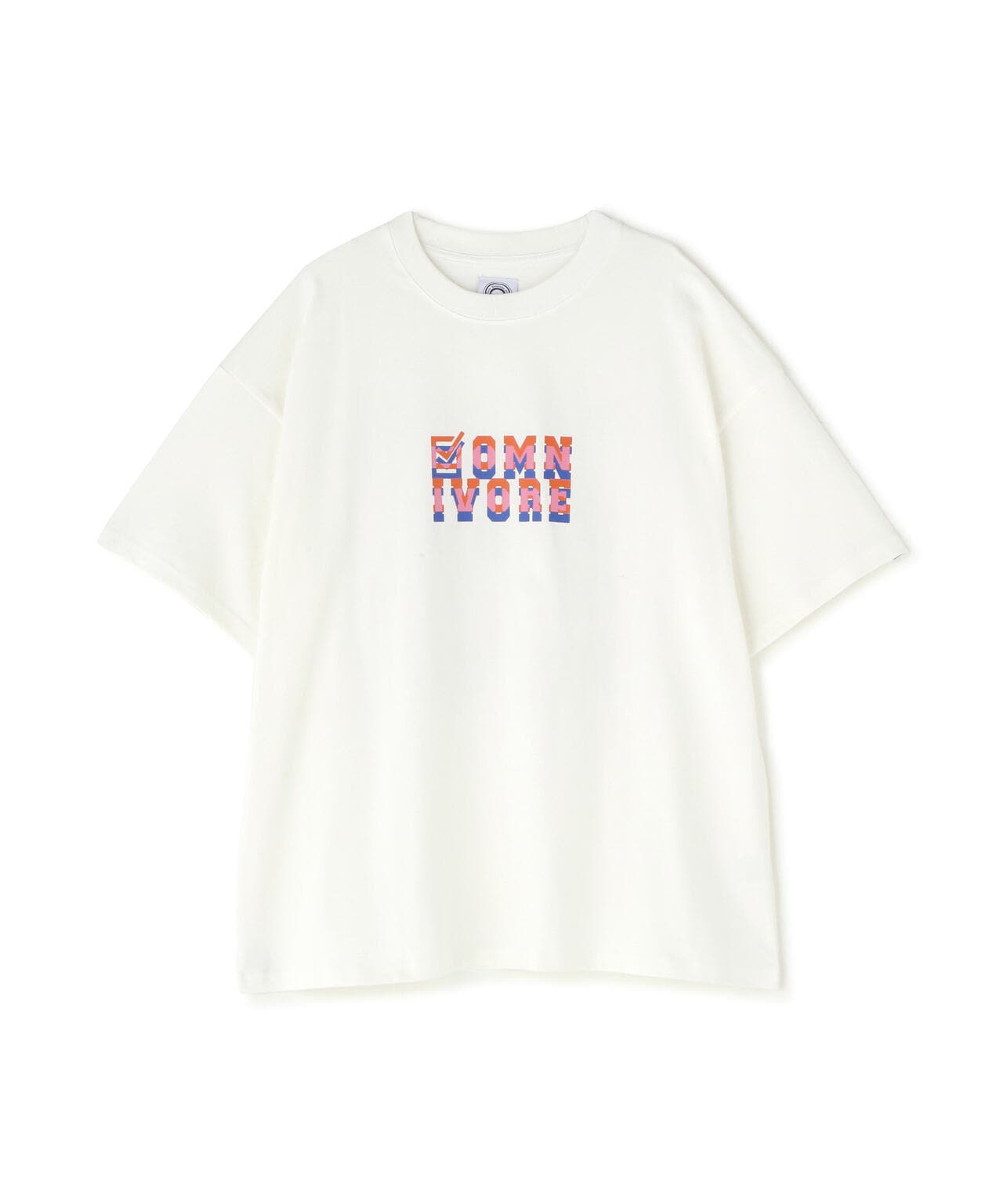 B omnivore/ビーオムニボー NUMBER S/S TEE