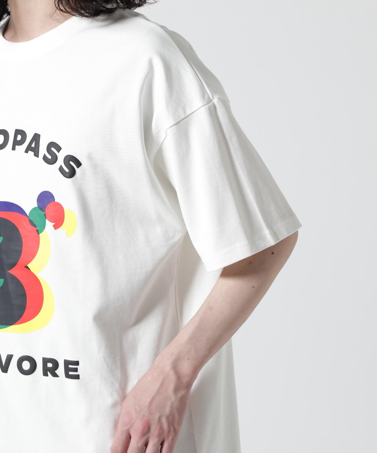 B omnivore/ビーオムニボー　HARDPASS S/S TEE