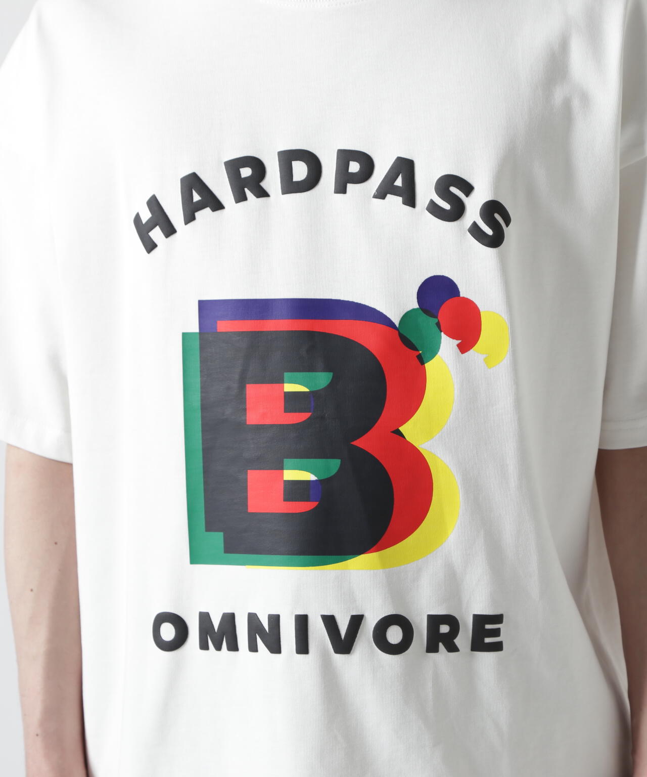 B omnivore/ビーオムニボー　HARDPASS S/S TEE