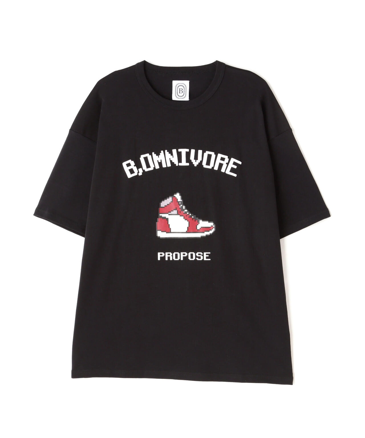 B omnivore/ビーオムニボー　SNEAKERS S/S Tee
