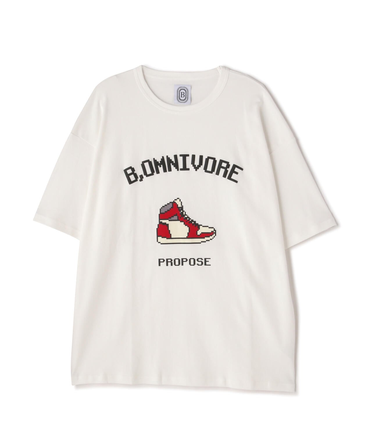 B omnivore/ビーオムニボー　SNEAKERS S/S Tee