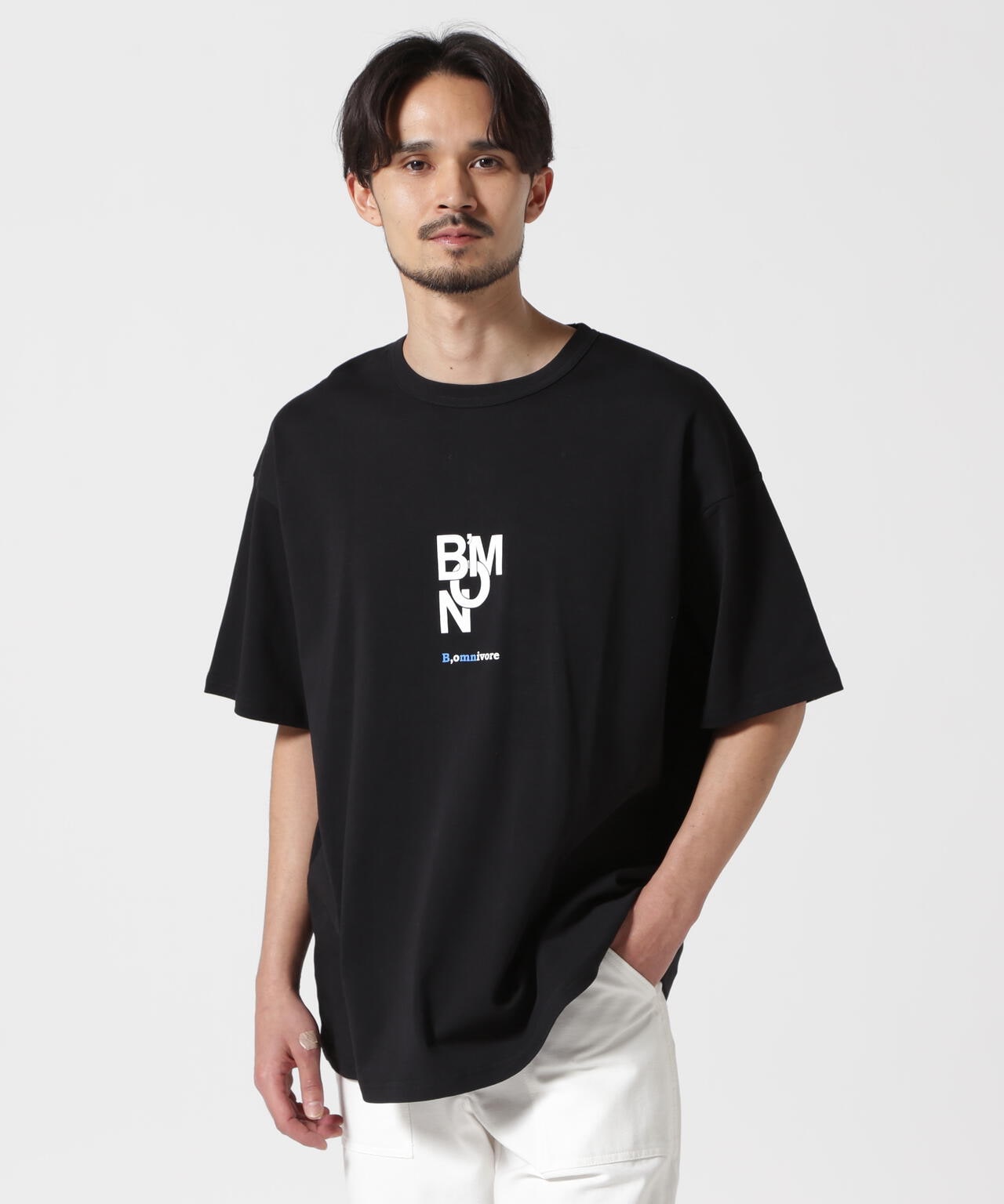B omnivore/ビーオムニボー  BMN S/S Tee