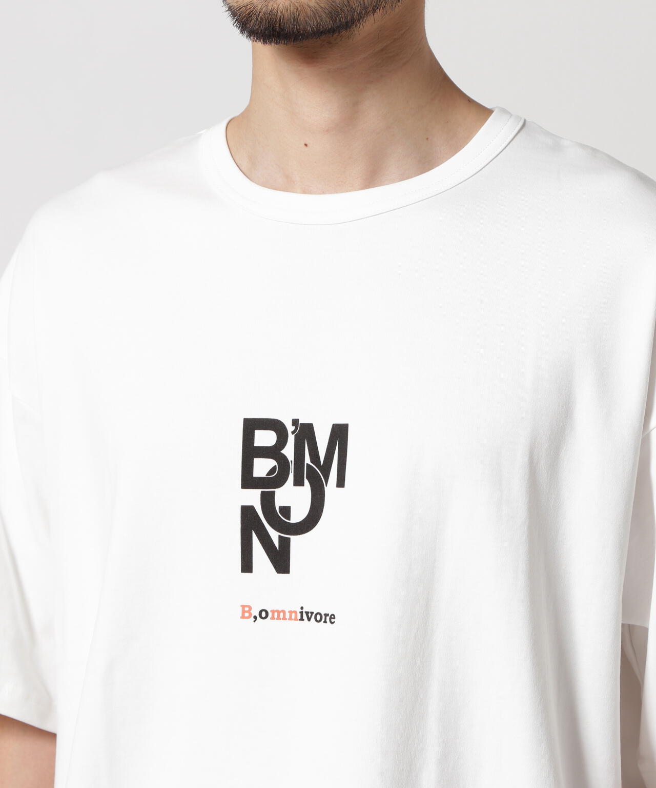 B omnivore/ビーオムニボー  BMN S/S Tee