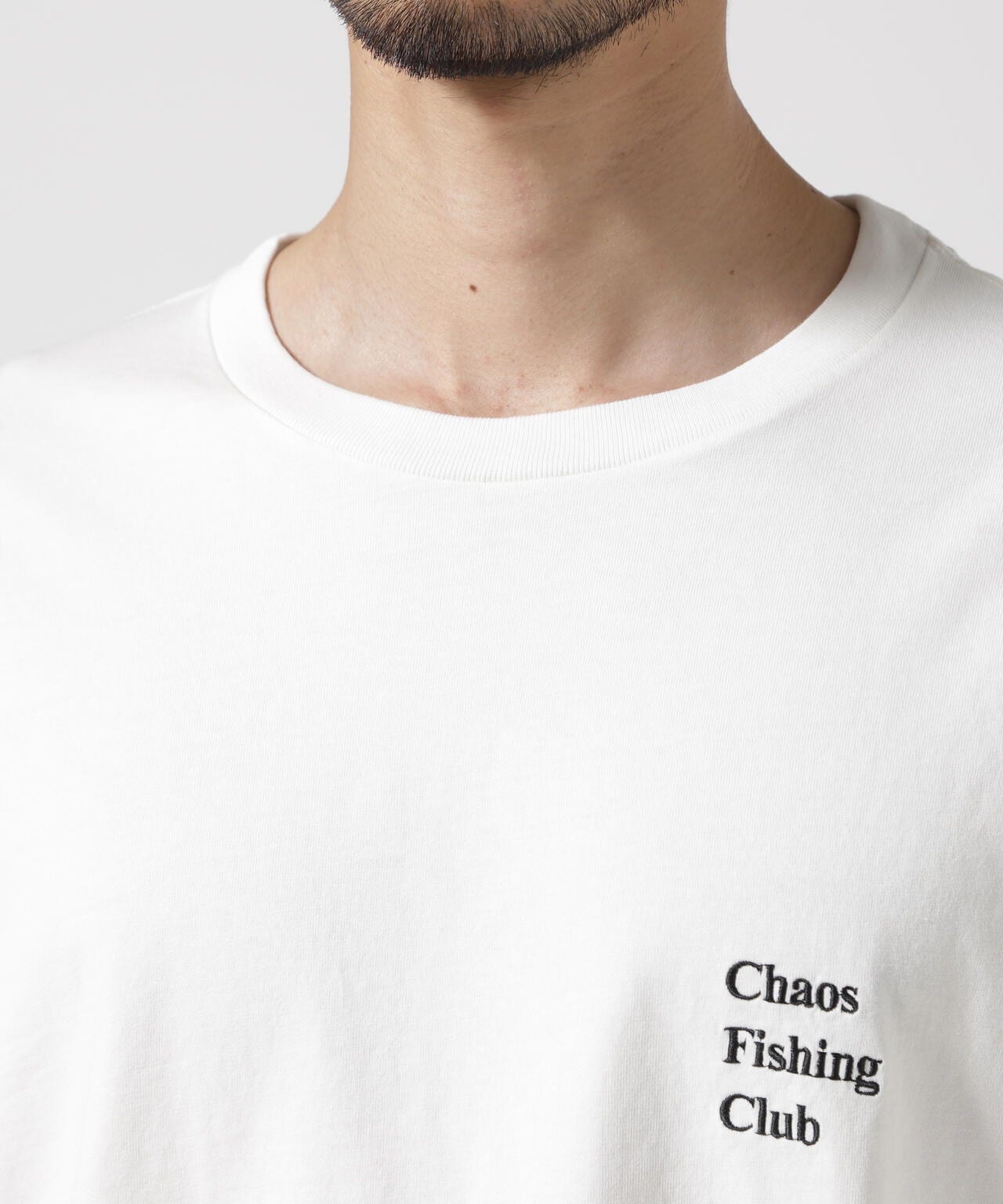 Chaos Fishing Club　LOGO CREW NECK T-SHIRT