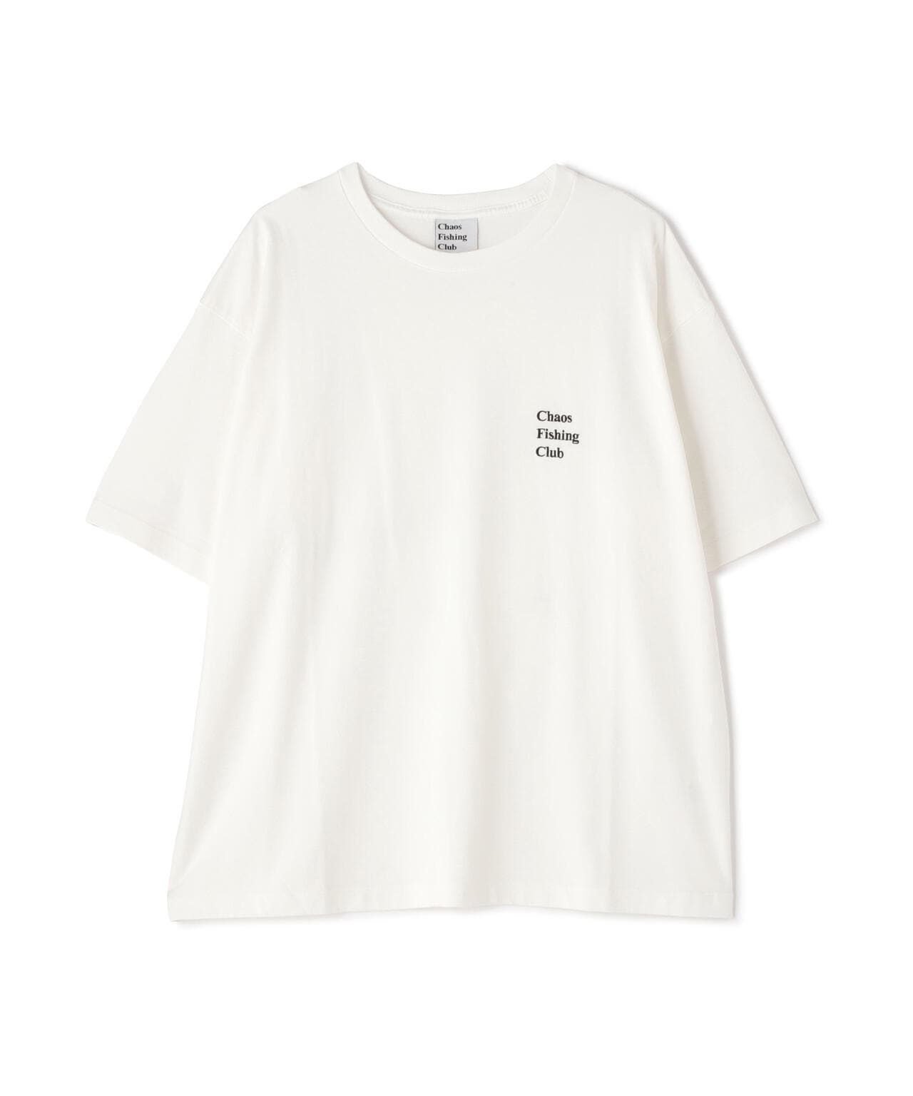 Chaos Fishing Club　LOGO CREW NECK T-SHIRT