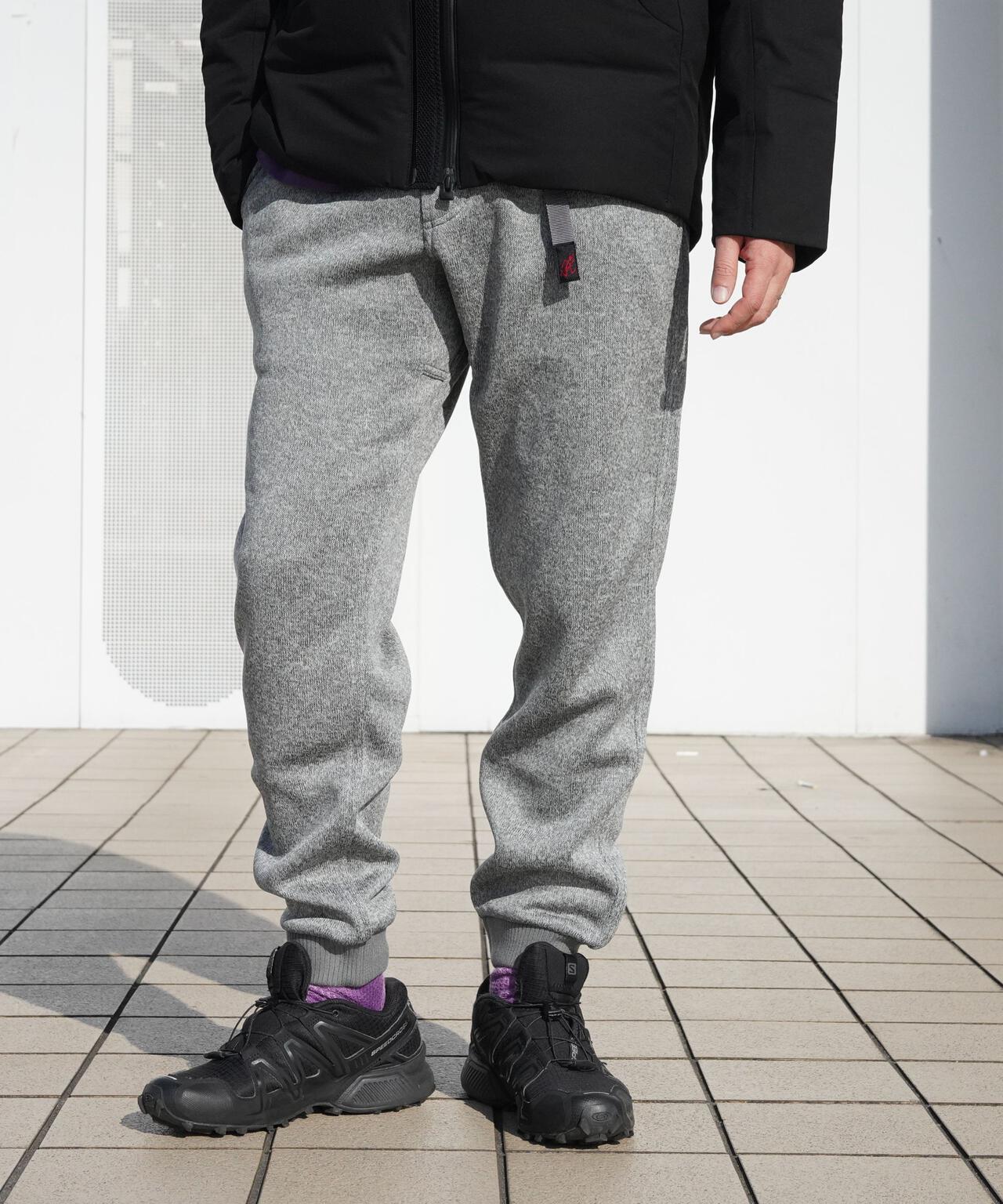 GRAMICCI/グラミチ  BONDING KNIT FLEECE NARROW RIB PANT