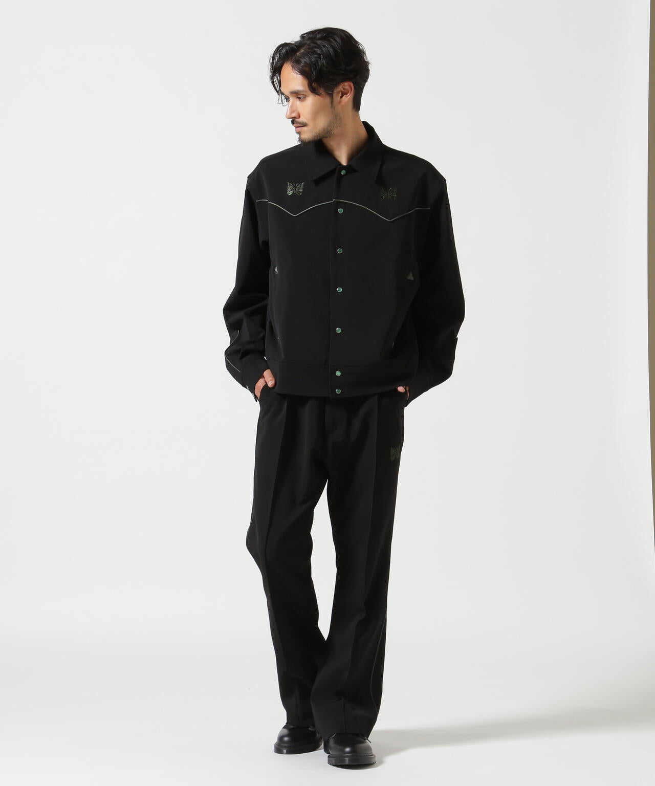 Needles/ニードルズ  Piping Cowboy Pant - Double Cloth