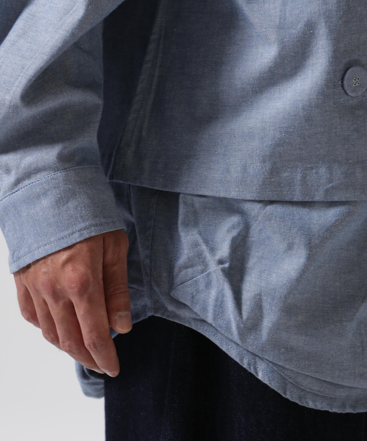 CMF OUTDOOR GARMENT/シーエムエフ アウトドアガーメント　別注newspaper shirt