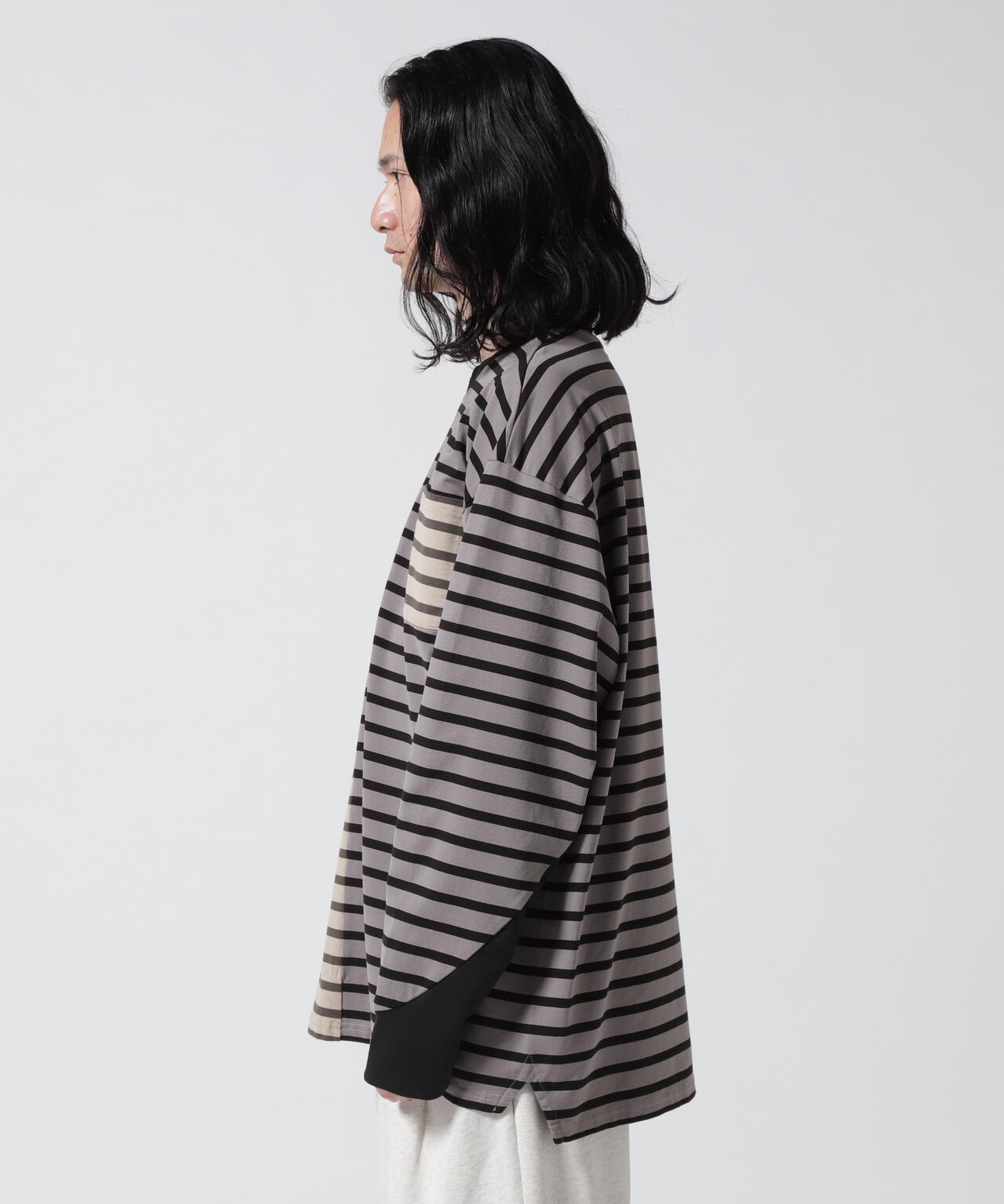 CMF OUTDOOR GARMENT  別注BORDER TEE L/S