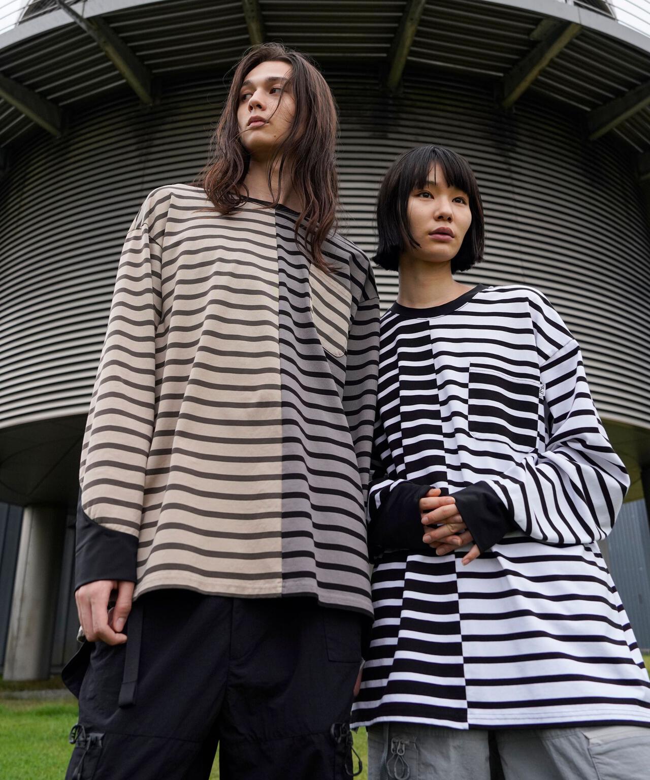 CMF OUTDOOR GARMENT  別注BORDER TEE L/S